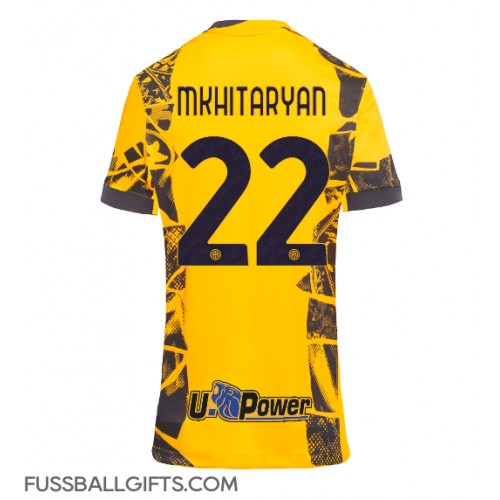 Inter Milan Henrikh Mkhitaryan #22 Fußballbekleidung 3rd trikot Damen 2024-25 Kurzarm